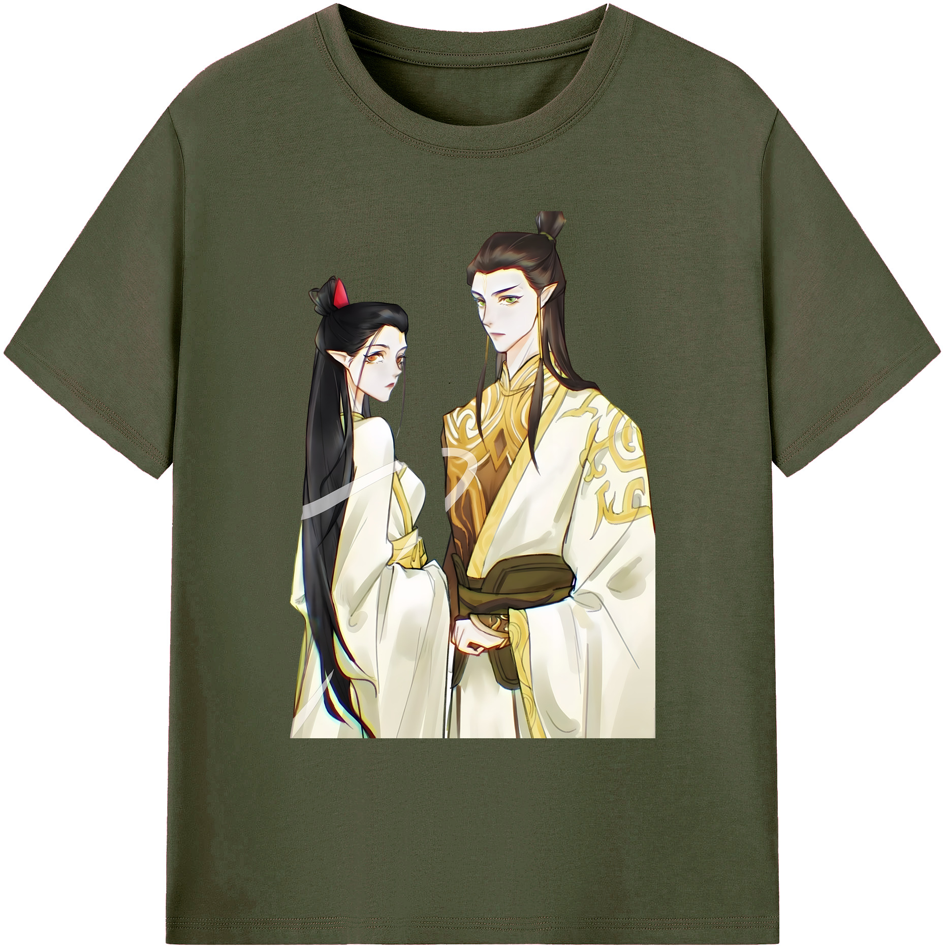 （画像用） Ne Zha 2 ナタ 魔童の大暴れ 綿100％ メンズ半袖Tシャツ｜肌触りやわらか＆通気性